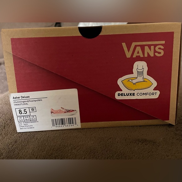 Vans Asher Deluxe Slip Ons Wmn 8.5 - Picture 6 of 6